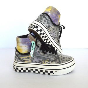 VANS SUPER CUSH SLOUCHED SNEAKER SHOES LEOPARD